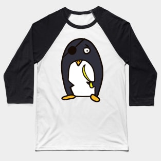 Pirate - funny penguin Baseball T-Shirt